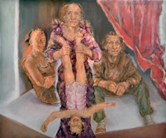 MEDEA III, 2020 &Ouml;l auf Leinwand, 100 x 120 cm