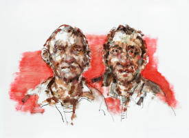 Portrait 2021, 45 x 62 cm